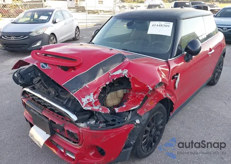 2019 Mini Hardtop Cooper S z USA, uszkodzony, nr VIN WMWXP7C55K2C62792